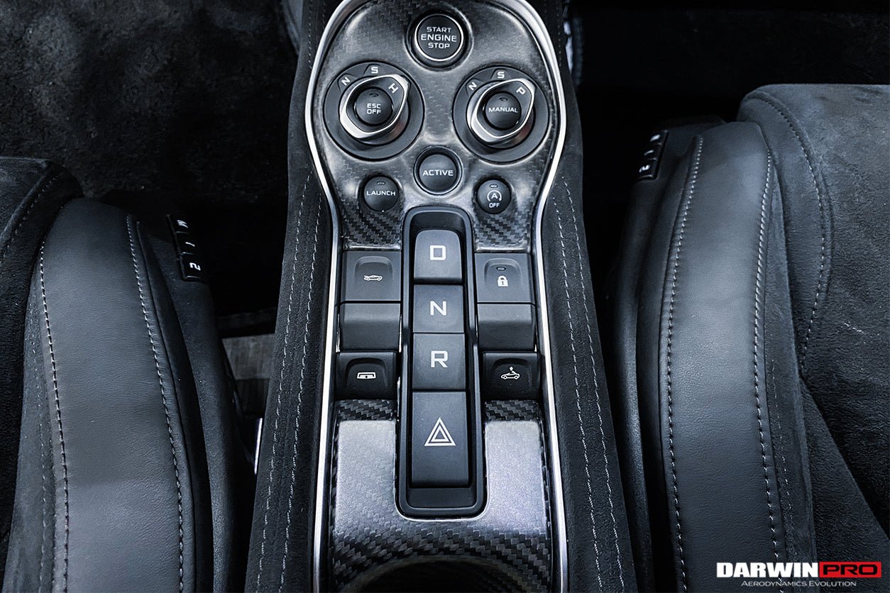 2015 - 2021 McLaren 540c/570s/570gt/600lt Dry Carbon Fiber Interiors (6pcs)